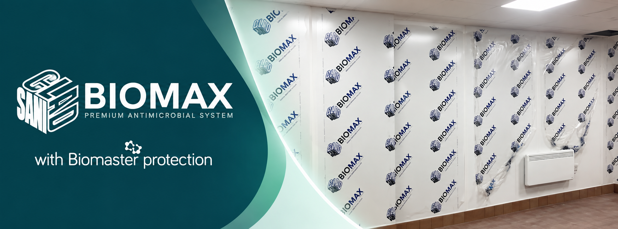 antimicrobial hygienic wall cladding
